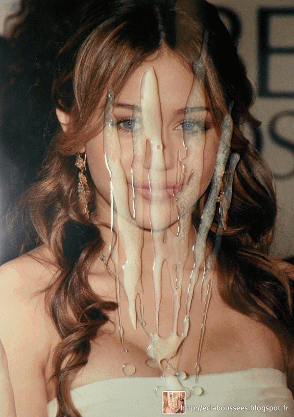 Miley cyrus cum tribute Miley cyrus cum tribute